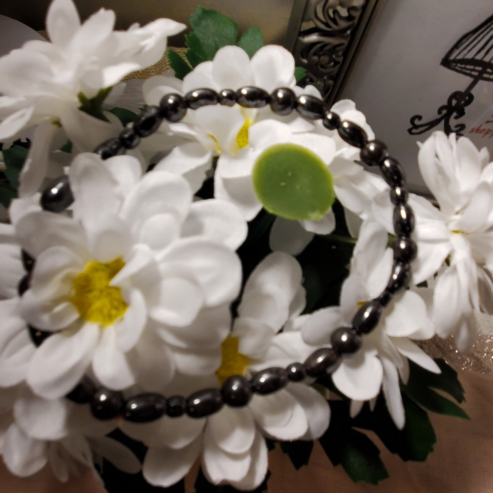 HEMATITE ANKLET BRACELET HEALTH BENEFITS!